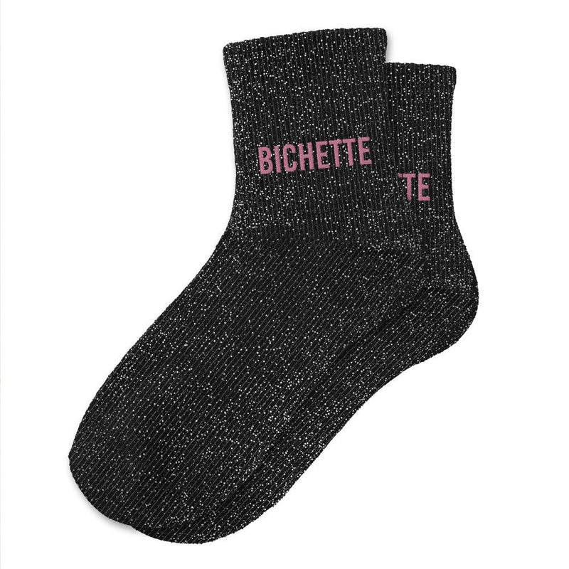 Chaussettes paillettes BICHETTE