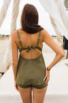 BRENDA LUX Haut Tankini Grande Taille Mix and Match