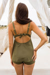 DANIELA LUX Bas Shorty Tankini Grande Taille Mix and Match