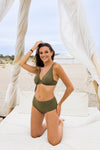 NADINE LUX Bas Culotte Taille Haute Grande Taille Mix and Match